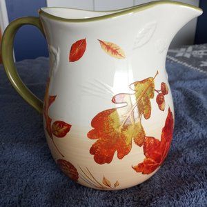 Longaberger Fall Foliage Pitcher